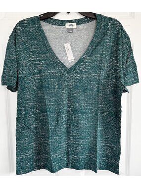 NWT Old Navy Short Sleeve Clean V-Neck T-Shirt 432079